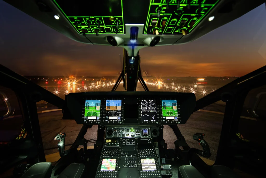 h160 cockpit