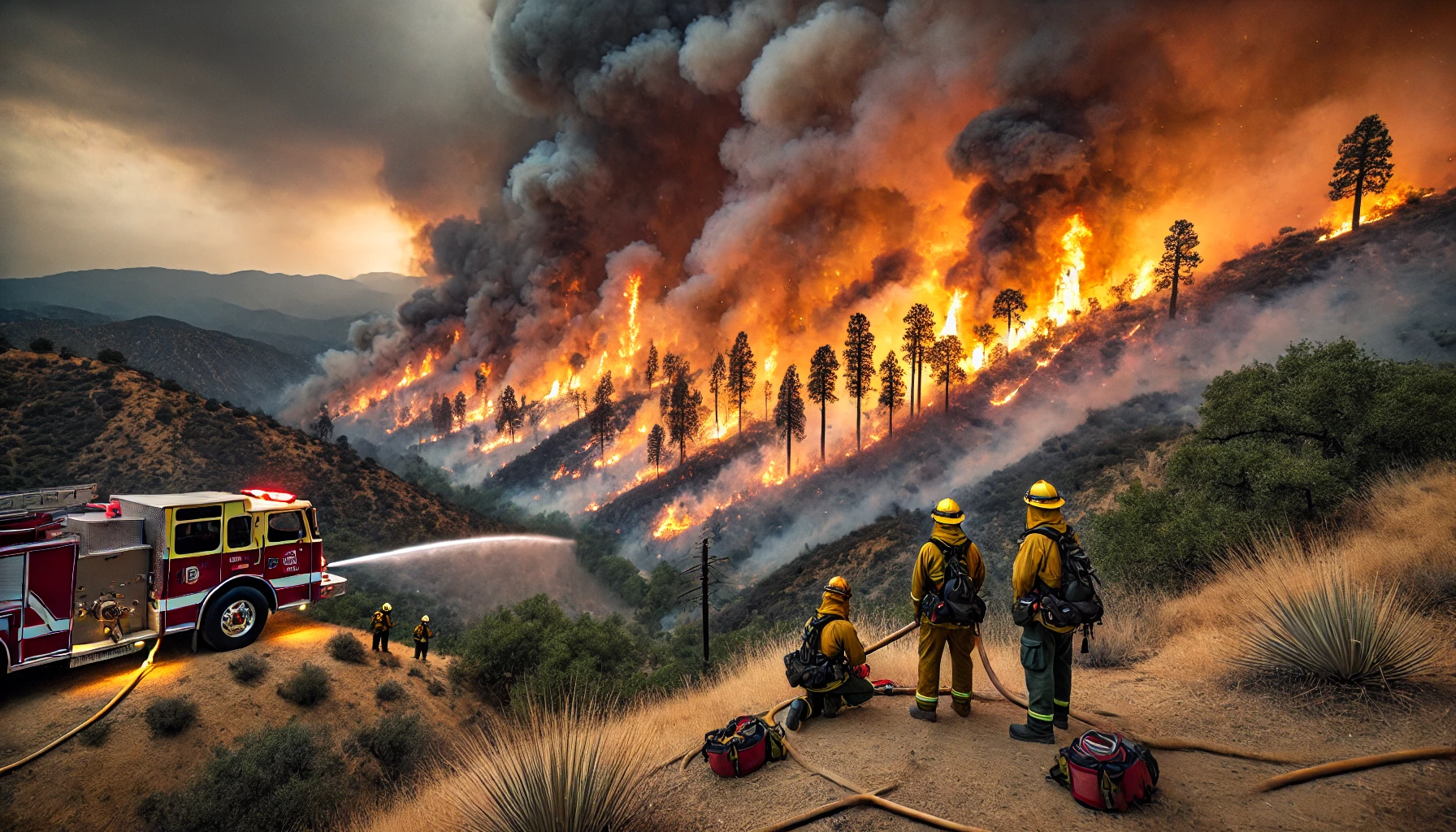 Read more about the article Devastating Wildfires Ravage Southern California: A Comprehensive Look