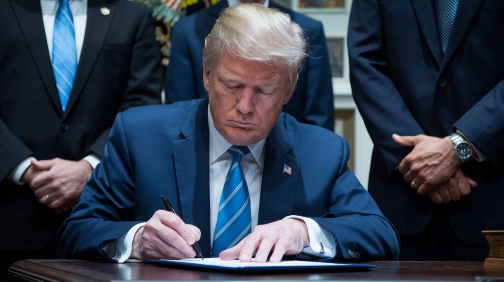 Trump Signs Anti-Abortion Policies After Speaking at March for Life