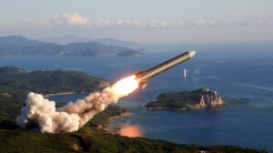 Read more about the article North Korea Tests Cruise Missile System, Vows ‘Toughest’ Response to U.S. Military Drills