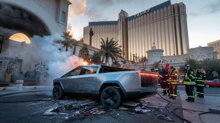 Tesla Cybertruck Explodes at Trump Hotel: Investigation Ongoing