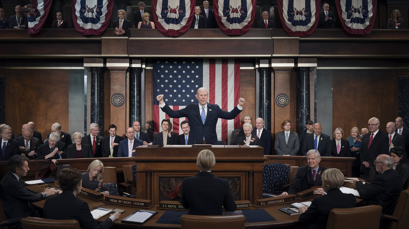 You are currently viewing Mike Johnson Re-Elected Speaker Amid GOP Divisions, Trump’s Push