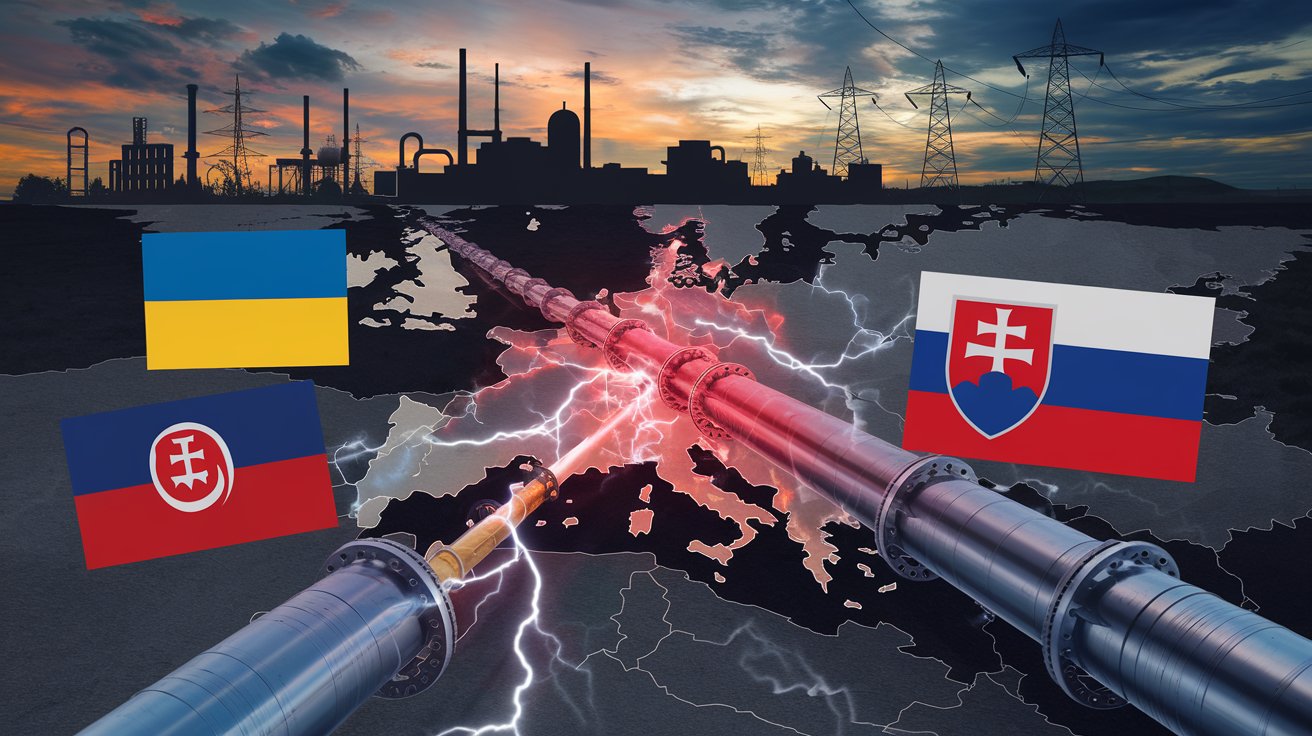 You are currently viewing Slovakia Threatens Ukraine Over Gas Pipeline Shutdown Impact