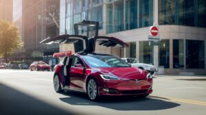 Read more about the article Tesla’s Fully Autonomous Robotaxi Unveiled: Revolutionizing US Transportation by 2025