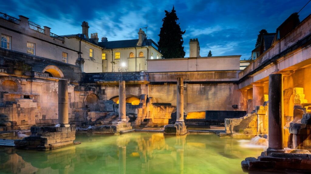 the roman baths at night beautifully ill 44BS1cbKQ8KQNdYQyJfvRA ofKec 68Su2v0VZMh5gMJw