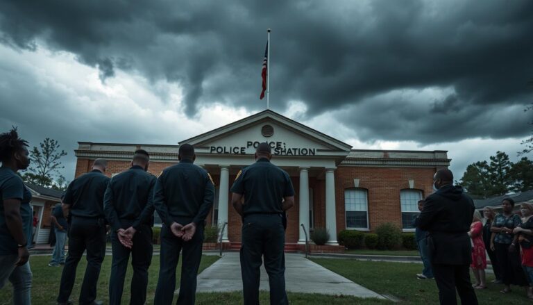 Alabama Police Force Suspended Following Arrest of Five Officers