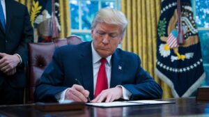 Read more about the article Trump Signs Executive Order Imposing Sanctions on International Criminal Court