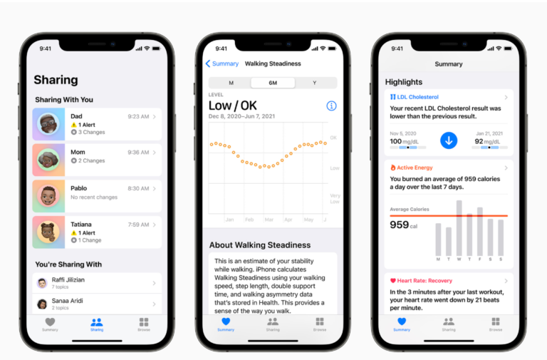 Apple Introduces New Health Features, Allowing Data Sharing with Doctors