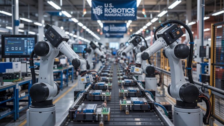 U.S. Robotics Firms Urge National Strategy to Compete with China