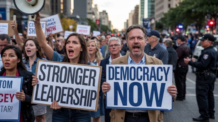 Democratic Base's Growing Frustration Puts Party Leaders on Notice