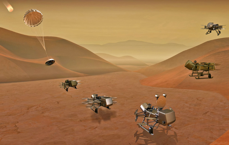 NASA’s Dragonfly Mission to Titan Could Finally Discover Alien Life
