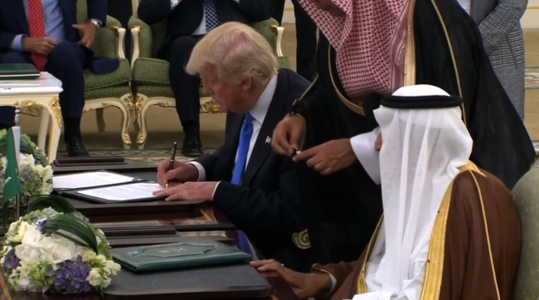 Trump’s $100 Billion Arms Deal to Saudi Arabia