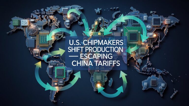 Why U.S. Chipmakers Are Outsourcing to Dodge China’s Rising Tariffs