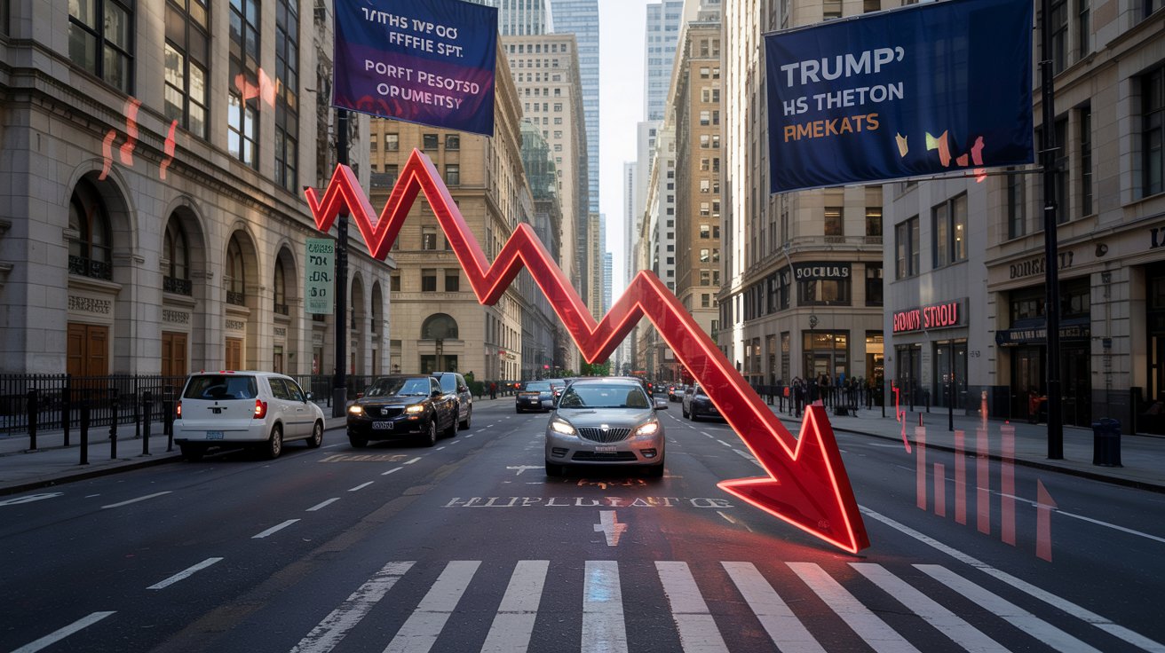 You are currently viewing U.S. Stocks Crash as Trump Unleashes Massive Import Tariffs—Markets in Turmoil!