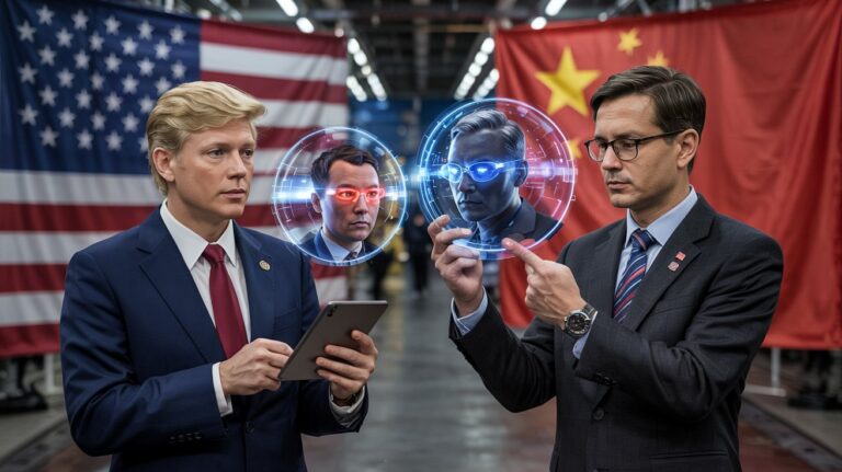 Chinese Netizens Use AI Memes to Roast U.S. Politicians After 125% Tariff Shocks Global Markets
