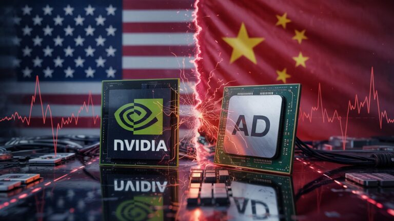 AI Chip Exports to China Blocked: U.S. Move Triggers Global Market Crash