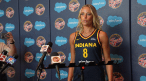 Read more about the article Sophie Cunningham’s Ankle Injury Sidelines Her for Fever’s Season Opener