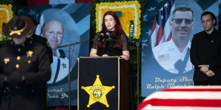 Trump’s Awkward Medal Moment with Deputy’s Daughter Goes Viral