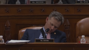 Read more about the article Congressman Blake Moore Caught Sleeping During All-Night House Session—Outrage Sparks Nationwide Debate