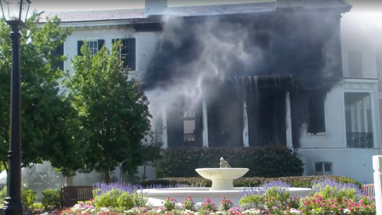 Historic Nottoway Plantation Fire Sparks Urgent Response – Inside the Firefighters’ Brave Battle