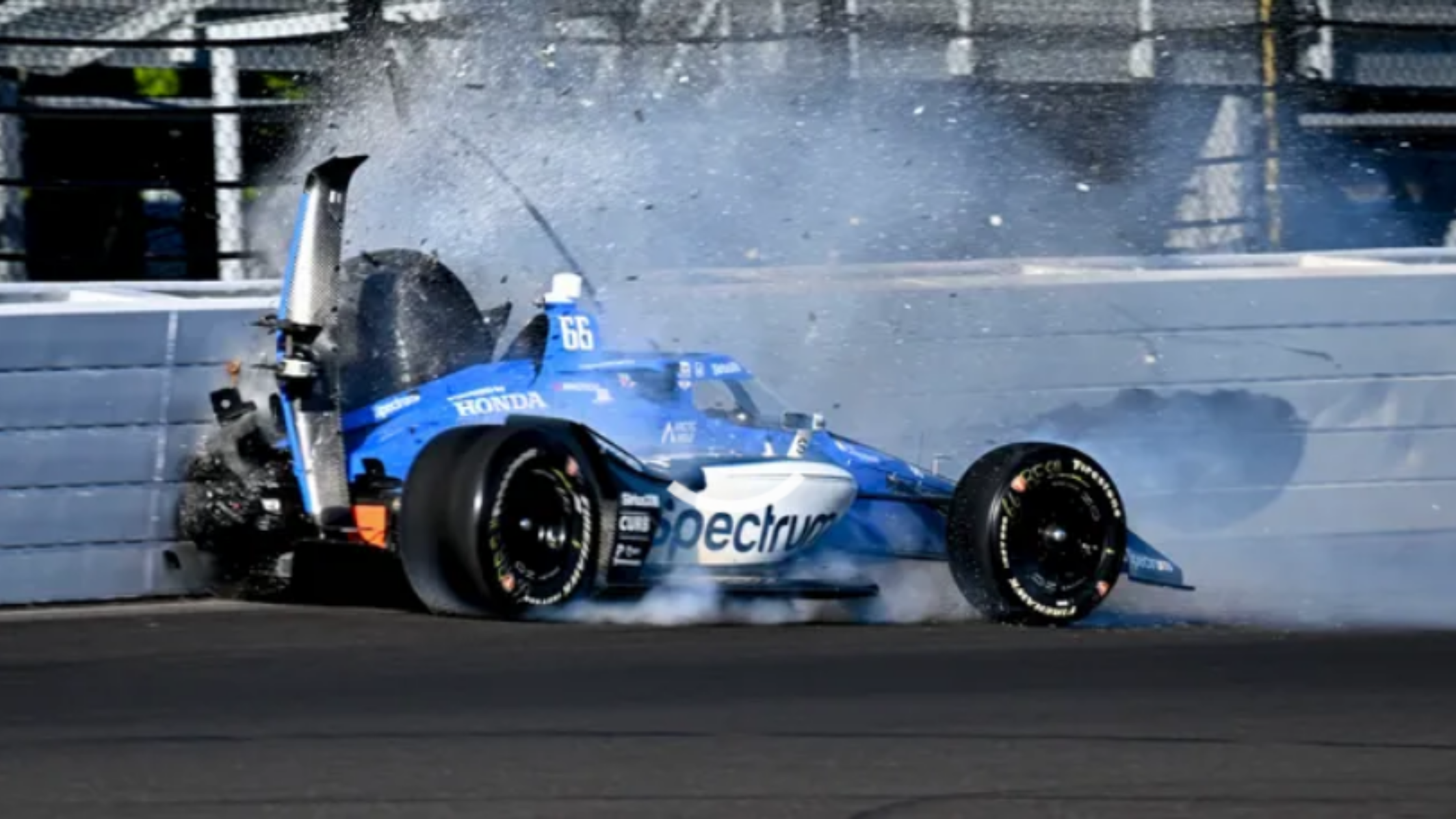 Read more about the article Indy 500 qualifying: Marcus Armstrong Indy 500 Crash: What Happened and What It Means for Racing Safety in 2025