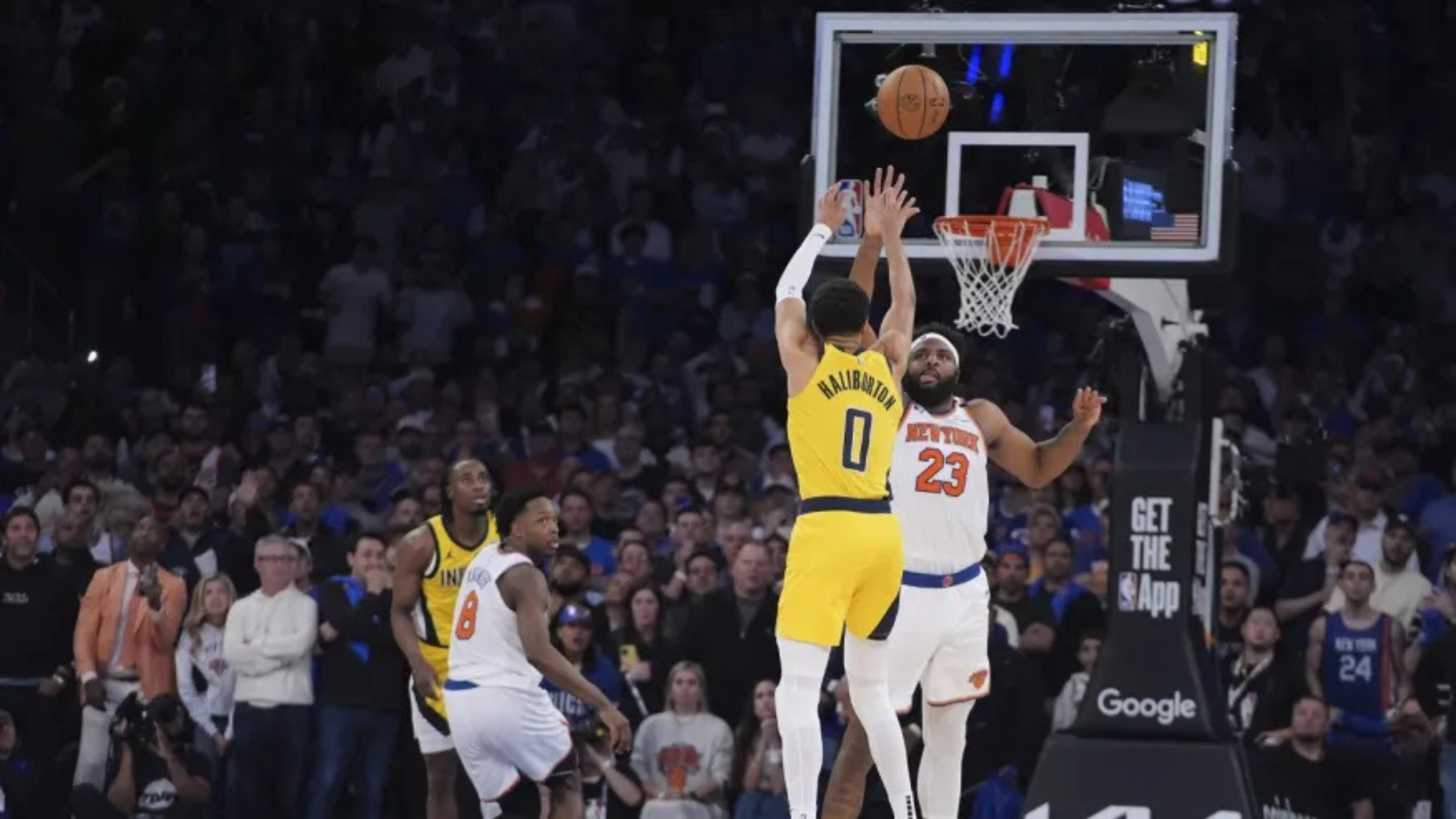 Read more about the article Aaron Nesmith’s Historic Performance Propels Pacers to Stunning Game 1 Victory Over Knicks