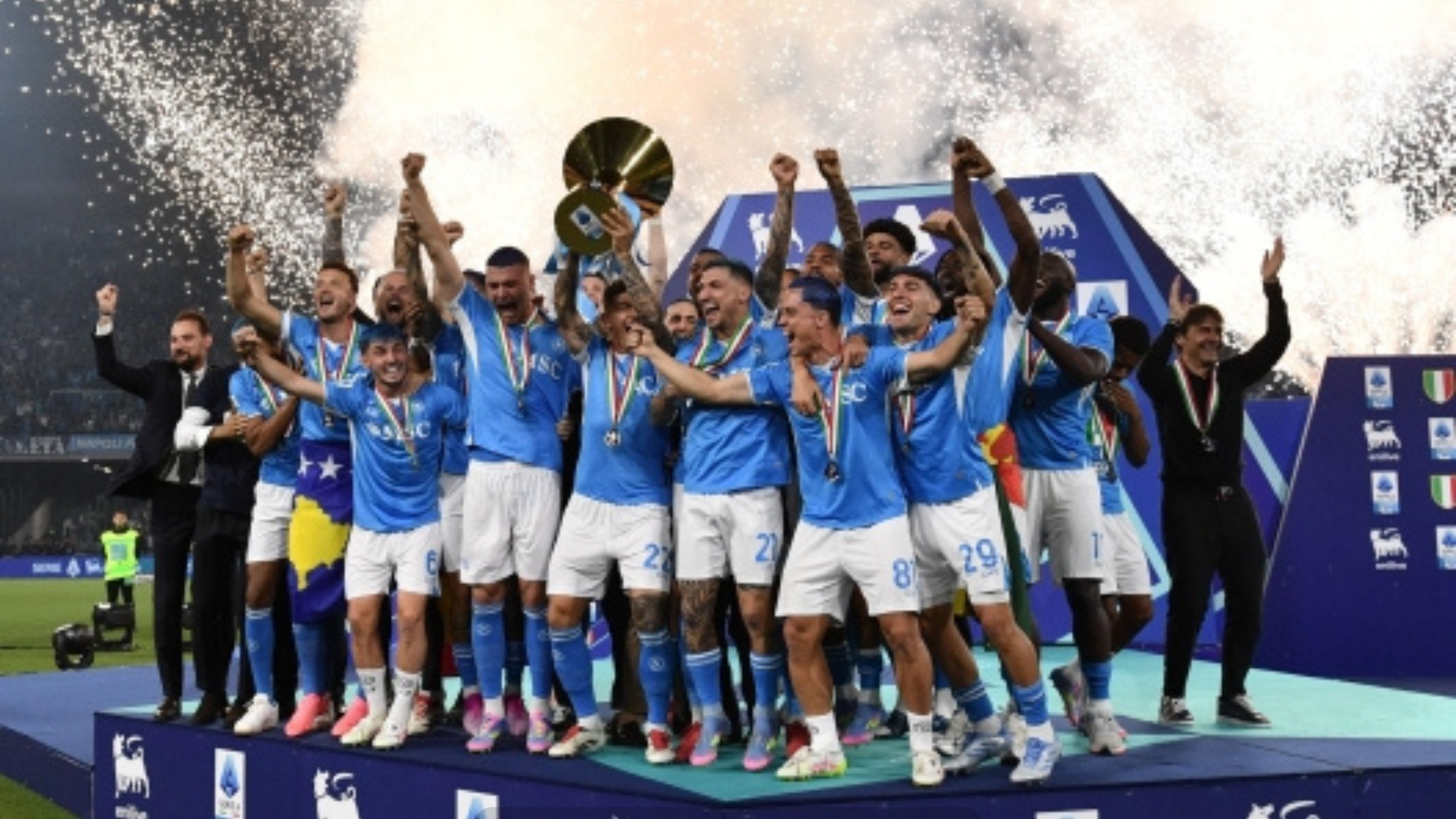 Read more about the article Napoli Clinches Fourth Scudetto with 2-0 Triumph Over Cagliari