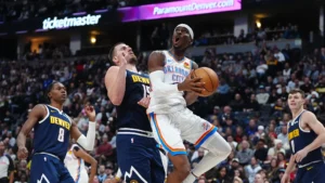 Read more about the article Shai Gilgeous-Alexander Clinches 2025 NBA MVP, Celebrates with Teammates