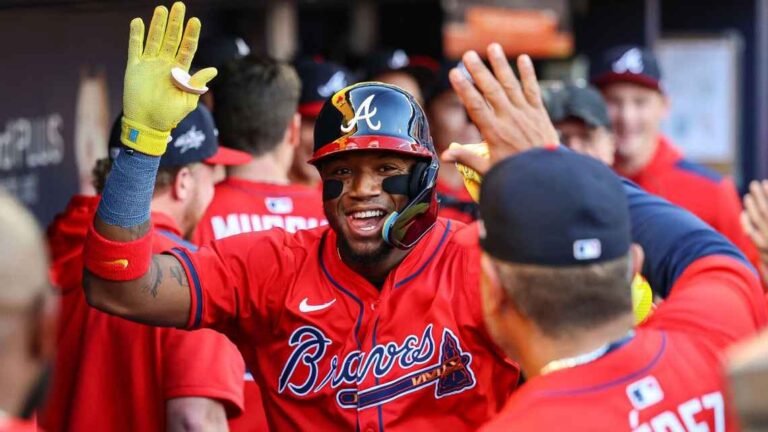 Ronald Acuña Jr. Homers on First Pitch in Triumphant Return to Braves