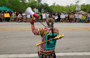 Read more about the article Alligator Alcatraz Protest in Everglades Becomes Flashpoint for Environmental and Human Rights Activism