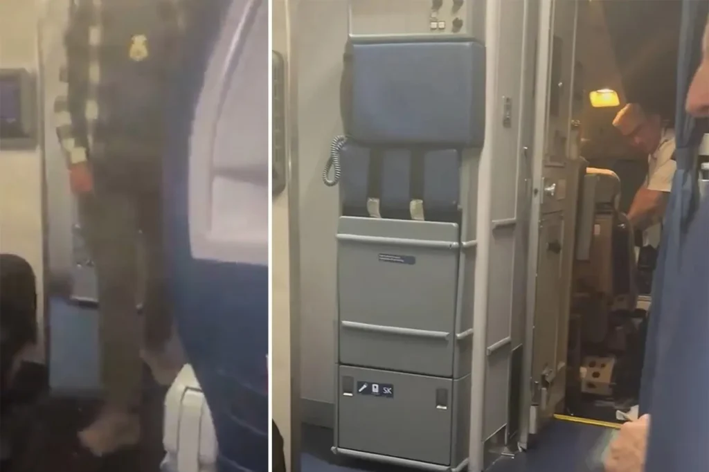 delta pilot arrested landing