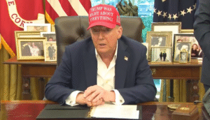 Read more about the article Trump Hand Makeup Raises Health Concerns—White House Speaks
