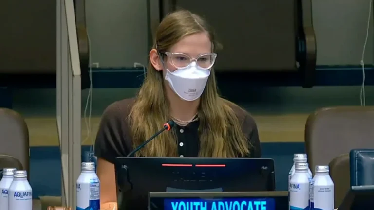 Violet Affleck's United Nations Address: A Call for Clean Air and Long COVID Awareness