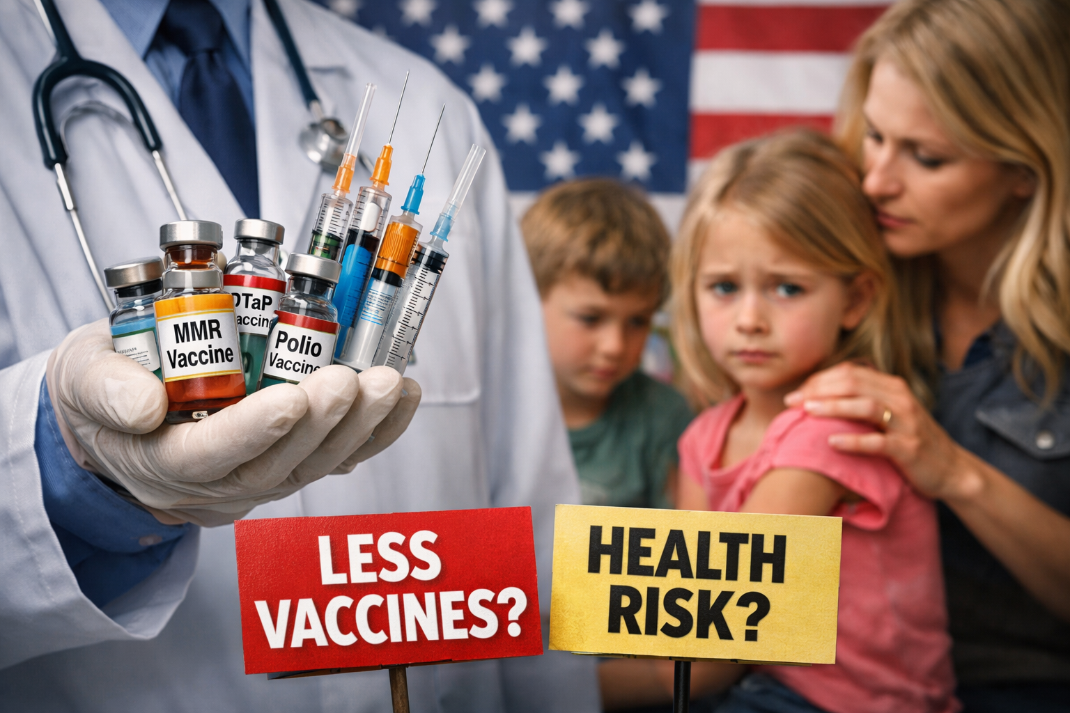 Read more about the article RFK Jr. Shakes U.S. Health Policy by Slashing Childhood Vaccine Schedule in Denmark-Inspired Overhaul