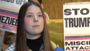 Read more about the article Preschool Teacher, 22, Arrested Live on TV After Condemning Trump’s Venezuela Actions