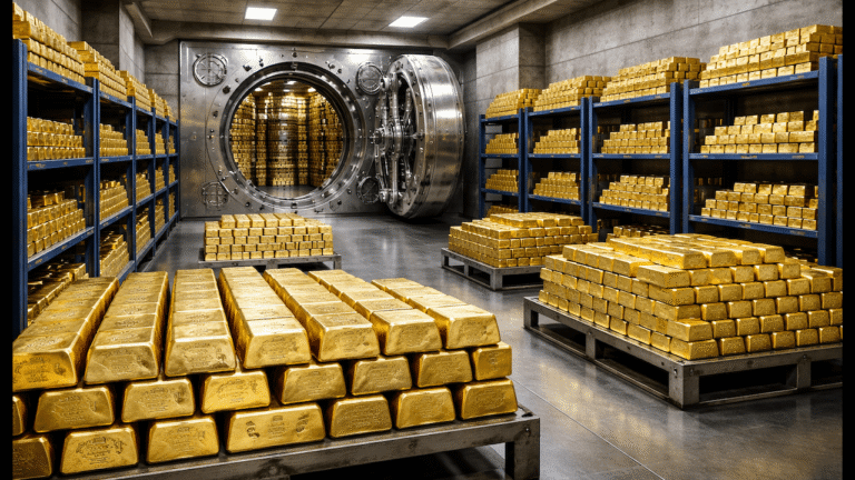 Gold Officially Overtakes the U.S. Dollar as World’s Top Reserve Asset, Shaking Global Finance