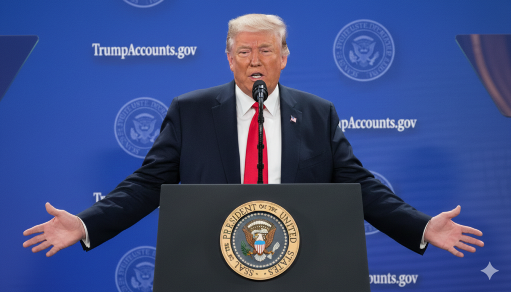 Trump Accounts Surge Past 500,000 Signups, Signaling a Major Shift in How Americans Build Wealth