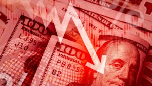 Read more about the article US dollar drops to a four-year low as IMF reports declining global dollar share and investors rush to sell Treasuries.