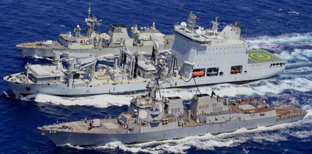 Two U.S. Navy Warships Collide During Caribbean Refueling, Injuring Sailors