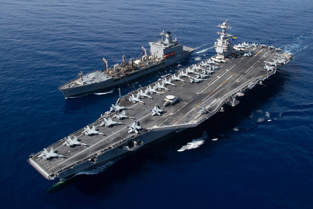 US Weighs Military Strike on Iran as USS Gerald R. Ford Moves Toward Middle East