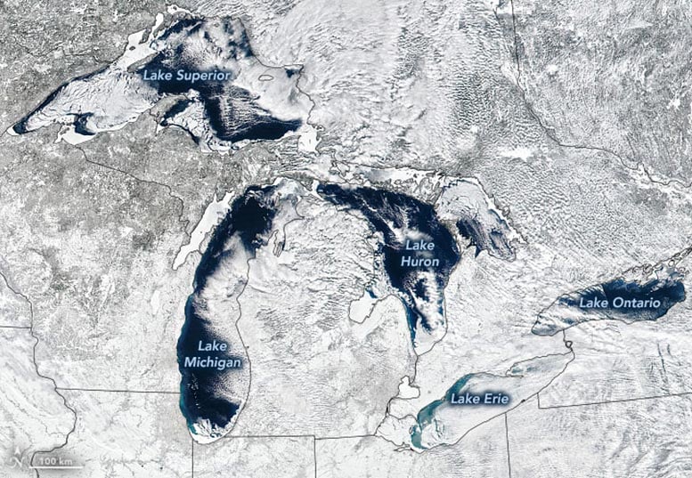 Read more about the article Arctic Cold Blast Freezes Great Lakes at Record Speed, Raising Urgent Weather and Climate Questions