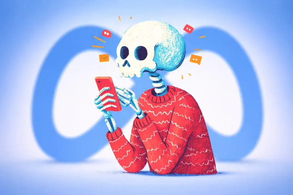 Meta Patent AI Post On Social Media After You Die Facebook Instagram Threads 1