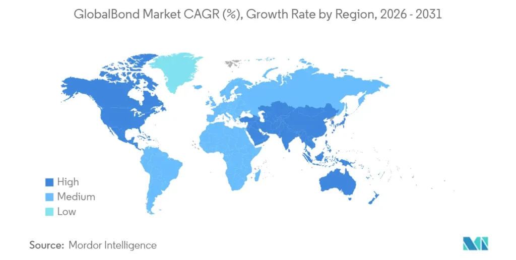 bond market GlobalBond Market CAGR Growth Rate by Region 2026
