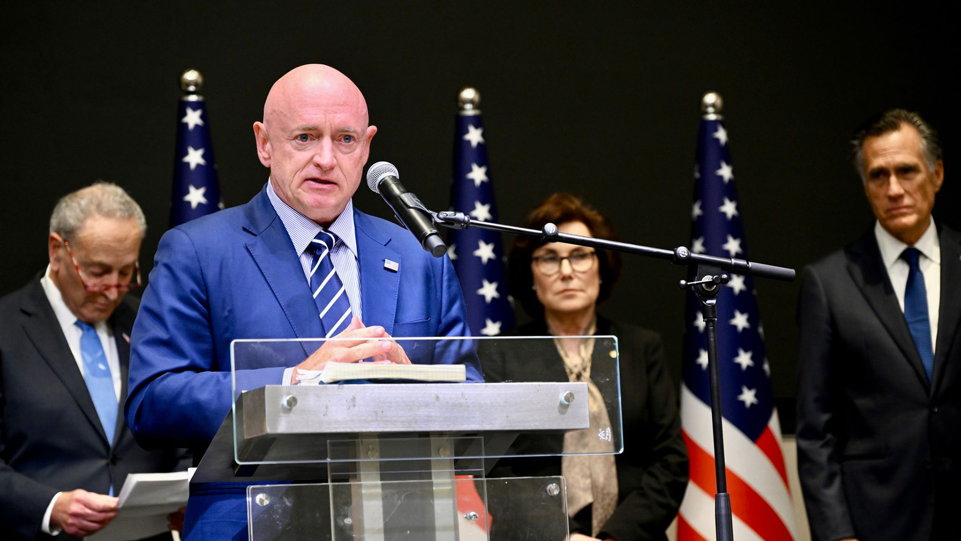 Senator Mark Kelly Says He Will Seriously Consider Running for President in 2028