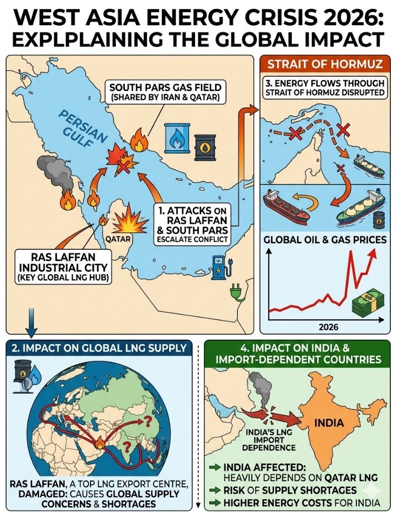 Global Energy Hit: Ukraine Strikes Russian Oil Ports and Australia Halts LNG Production — What It Means for India and the World