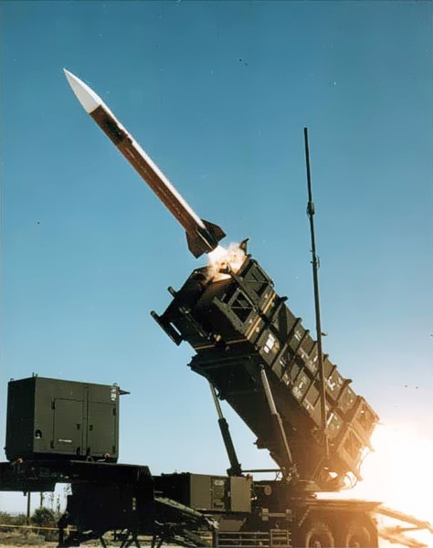 Patriot missile launch b