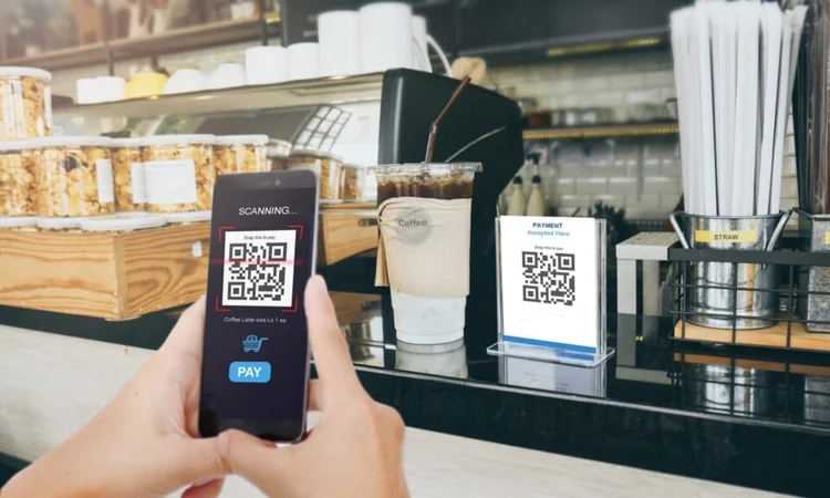 QR codes contactless payments