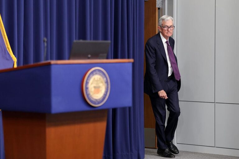 Fed. Chair Jerome Powell Holds News Conference On Latest Interest Rate Decision