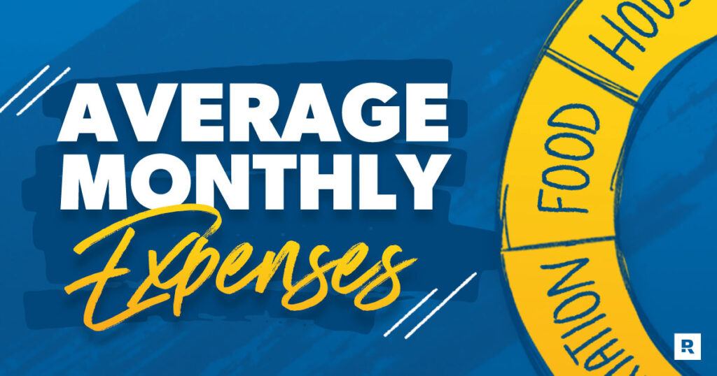 average monthly expenses