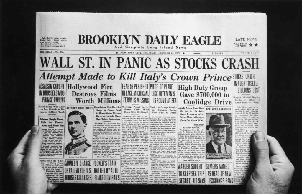 wall street crash
